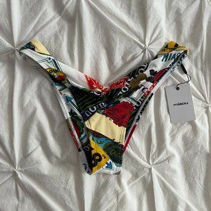 Miaou Bikini Bambi Bottom in Figaro NWT
